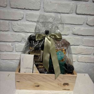 White Wine Gift Basket